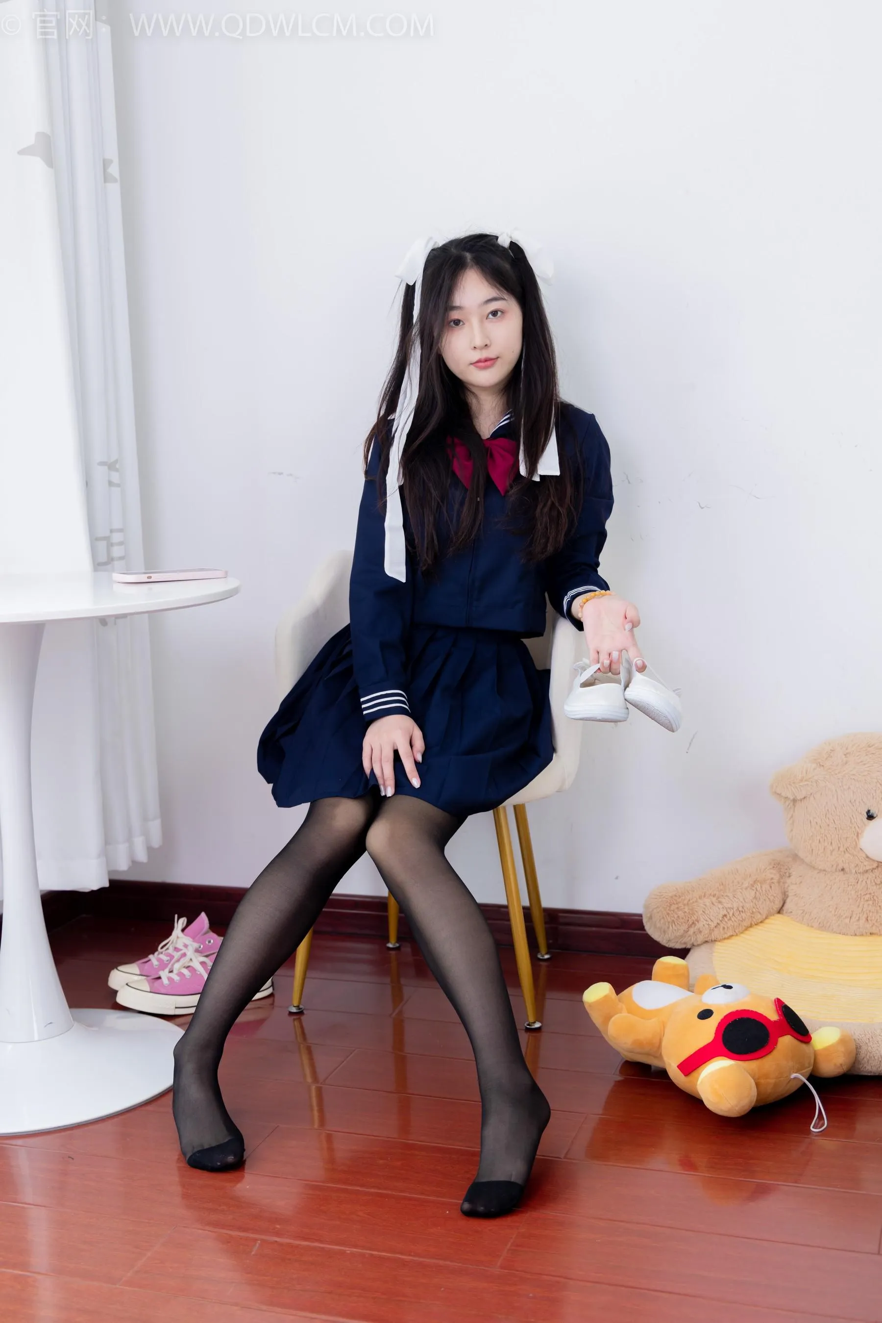 物恋传媒 NO.1544 美兔-学院少女 [151P]插图6